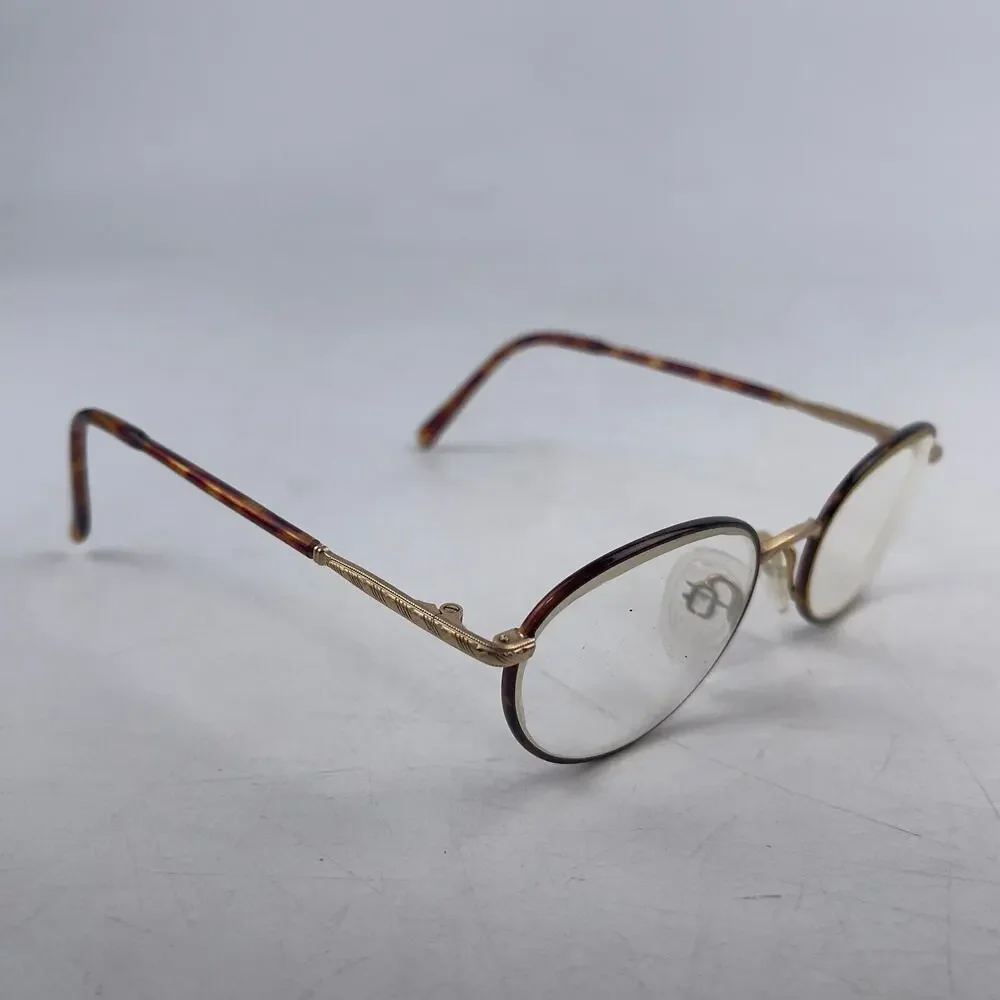 Tura MOD.769 TOR Women Eyeglasses Frame Matte Gold Metal Oval Shape 50-18-140 mm